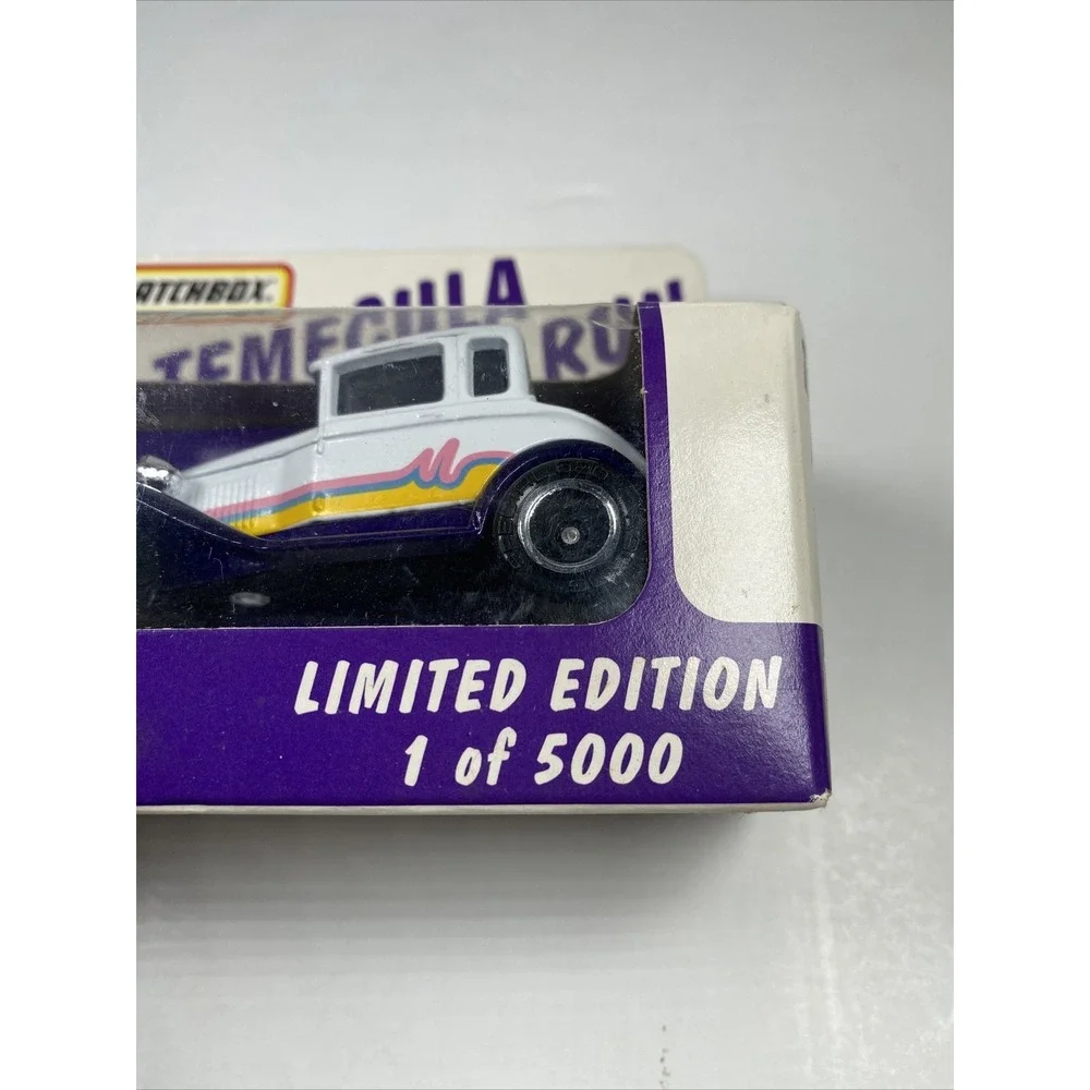 Vintage Matchbox 1996 Limited Edition TEMECULA ROD RUN‎ Model A Ford 5000k Made